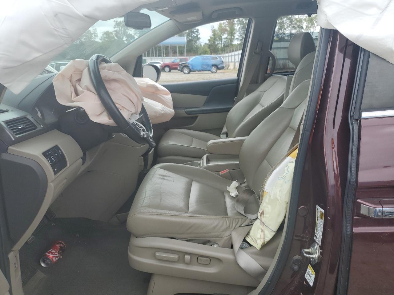 2014 Honda Odyssey VIN 5FNRL5H64EB029854 Copart auction photo, all over / rear end damage thumbnail 7