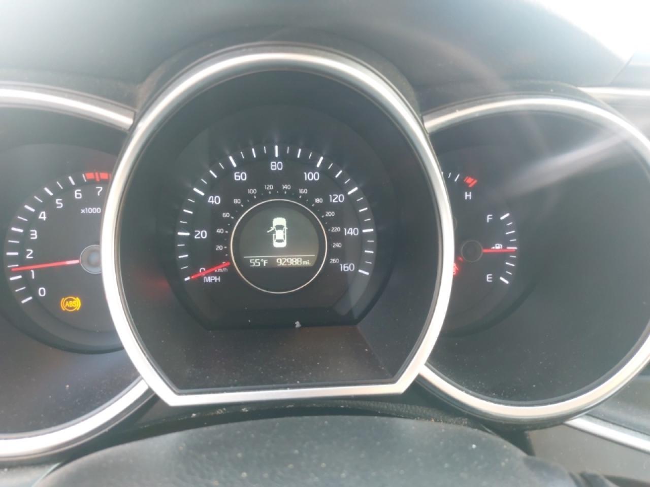 2015 KIA Optima VIN KNAGM4A7XF5546562 Copart auction photo, front end damage thumbnail 9