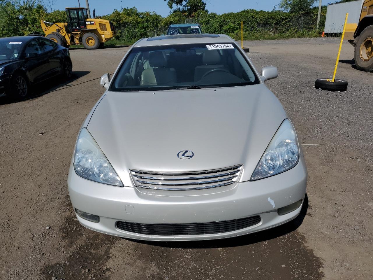 2003 Lexus ES VIN JTHBF30G330137331 Copart auction photo, rear end damage thumbnail 5