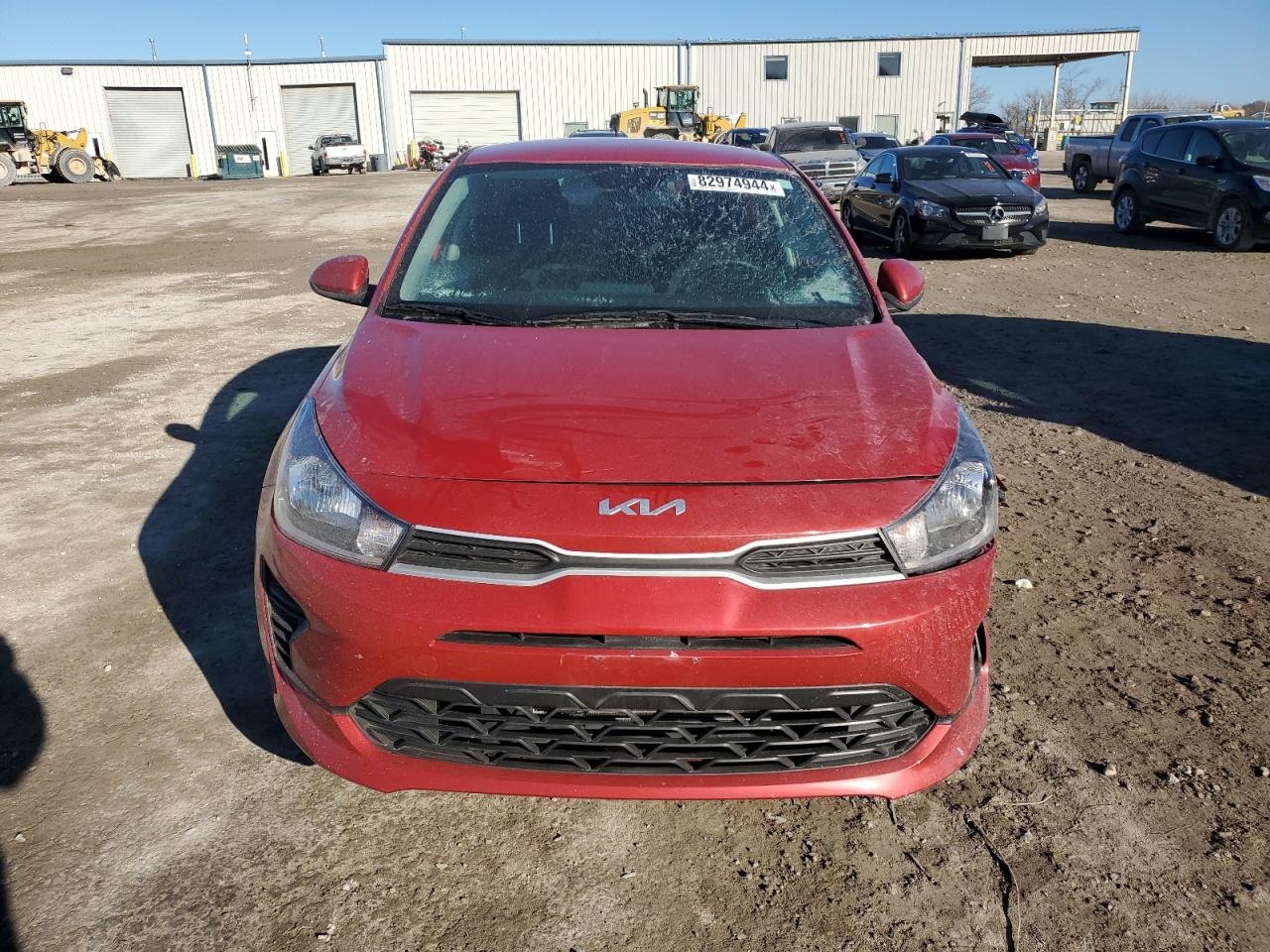 2023 KIA Rio VIN 3KPA24AD0PE622428 Copart auction photo, front end / undercarriage damage thumbnail 5