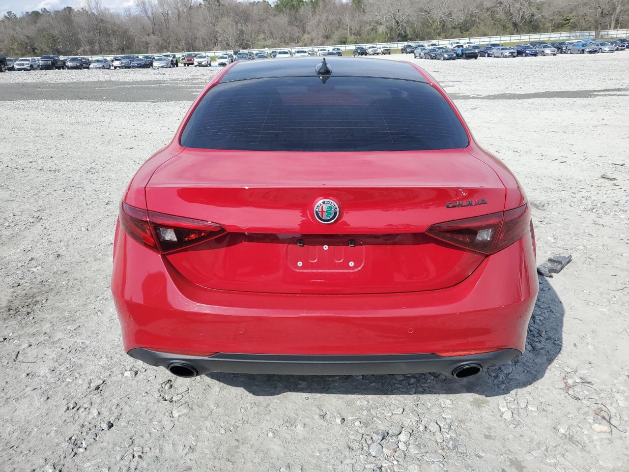 2019 Alfa Romeo Giulia VIN ZARFAMBN8K7622840 Copart auction photo, front end damage thumbnail 6