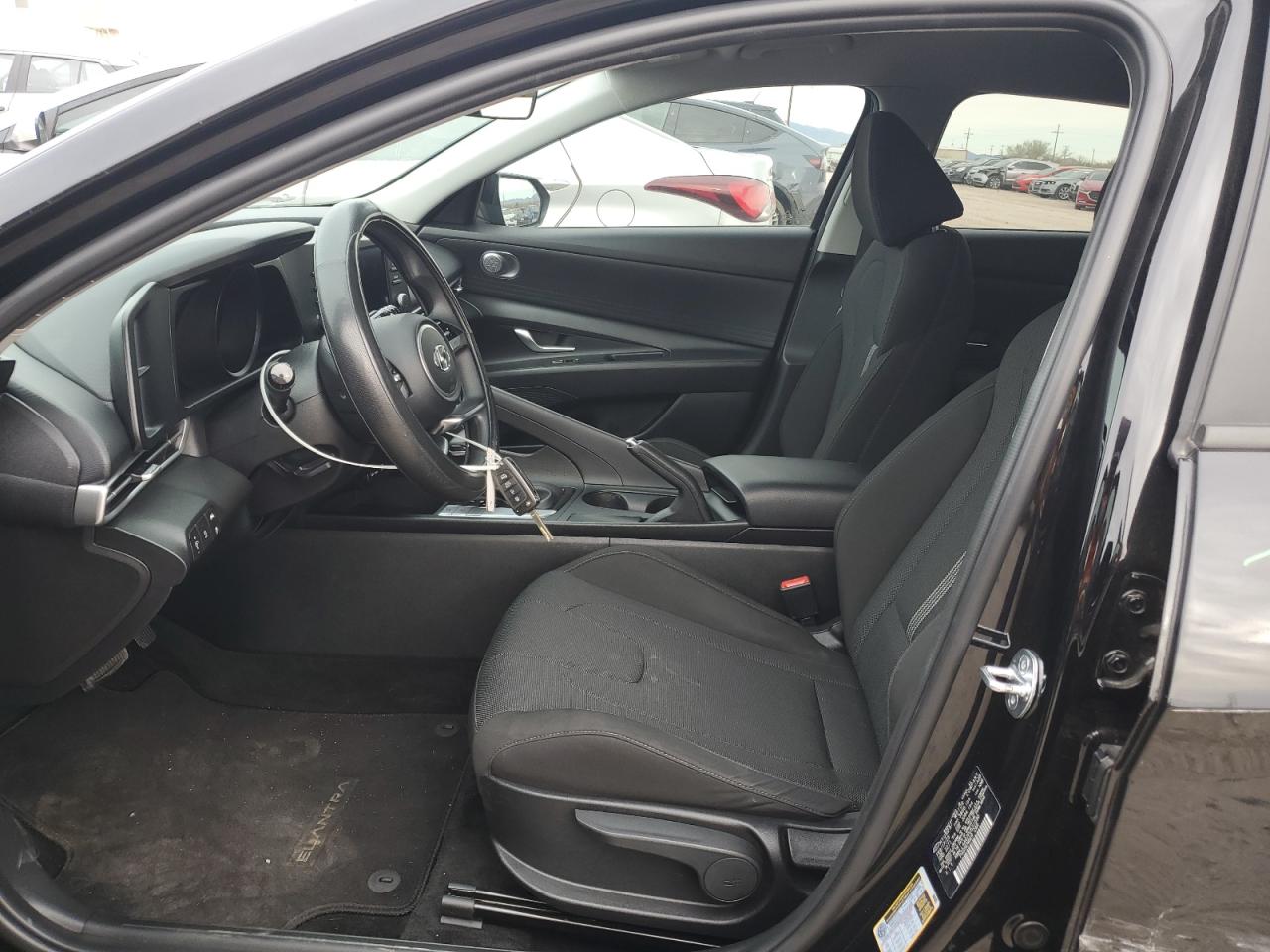 2023 Hyundai Elantra VIN KMHLL4AG7PU531590 Copart auction photo, front end / side damage thumbnail 7