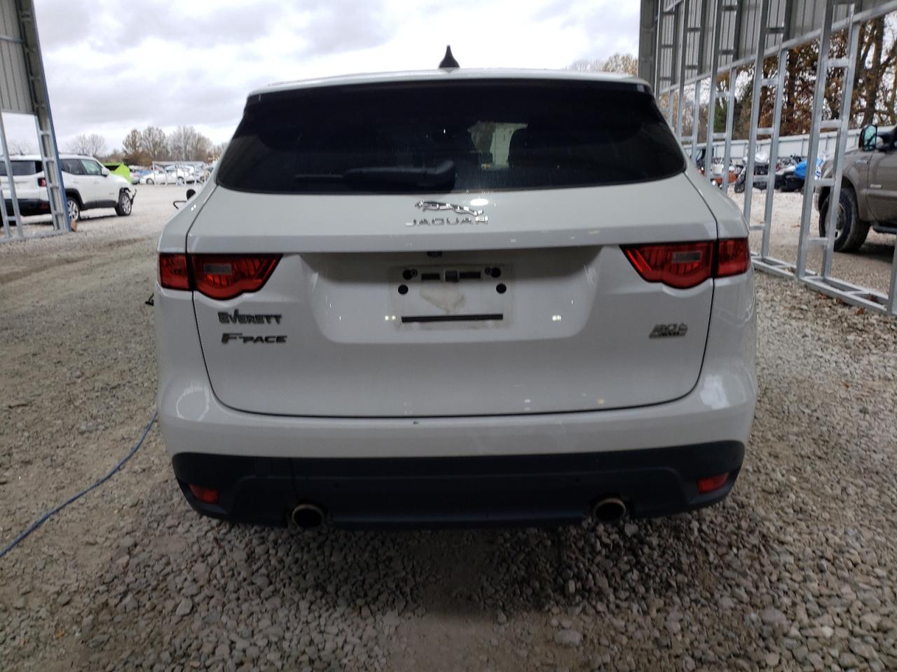2020 Jaguar F-Pace VIN SADCK2GX0LA634806 Copart auction photo, front end / undercarriage damage thumbnail 6