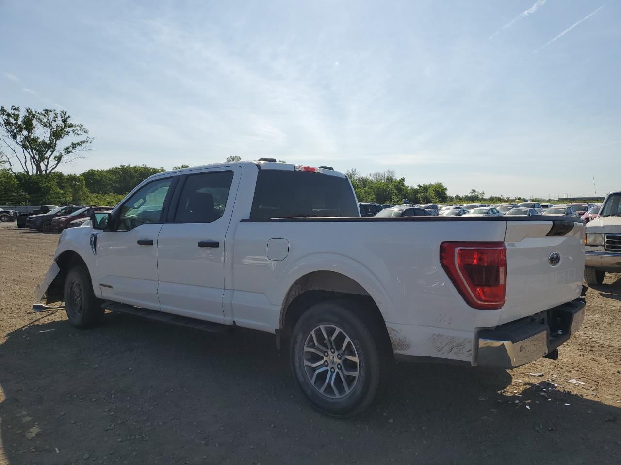 2021 Ford F-150 VIN 1FTFW1E1XMFC73398 Copart auction photo, rollover damage thumbnail 2