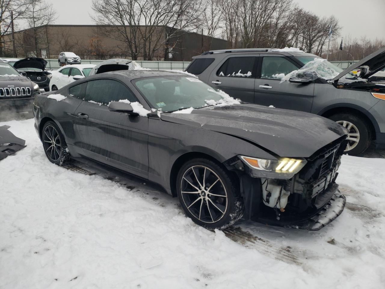 2016 Ford Mustang VIN 1FA6P8TH5G5205094 Copart auction photo, front end damage thumbnail 4