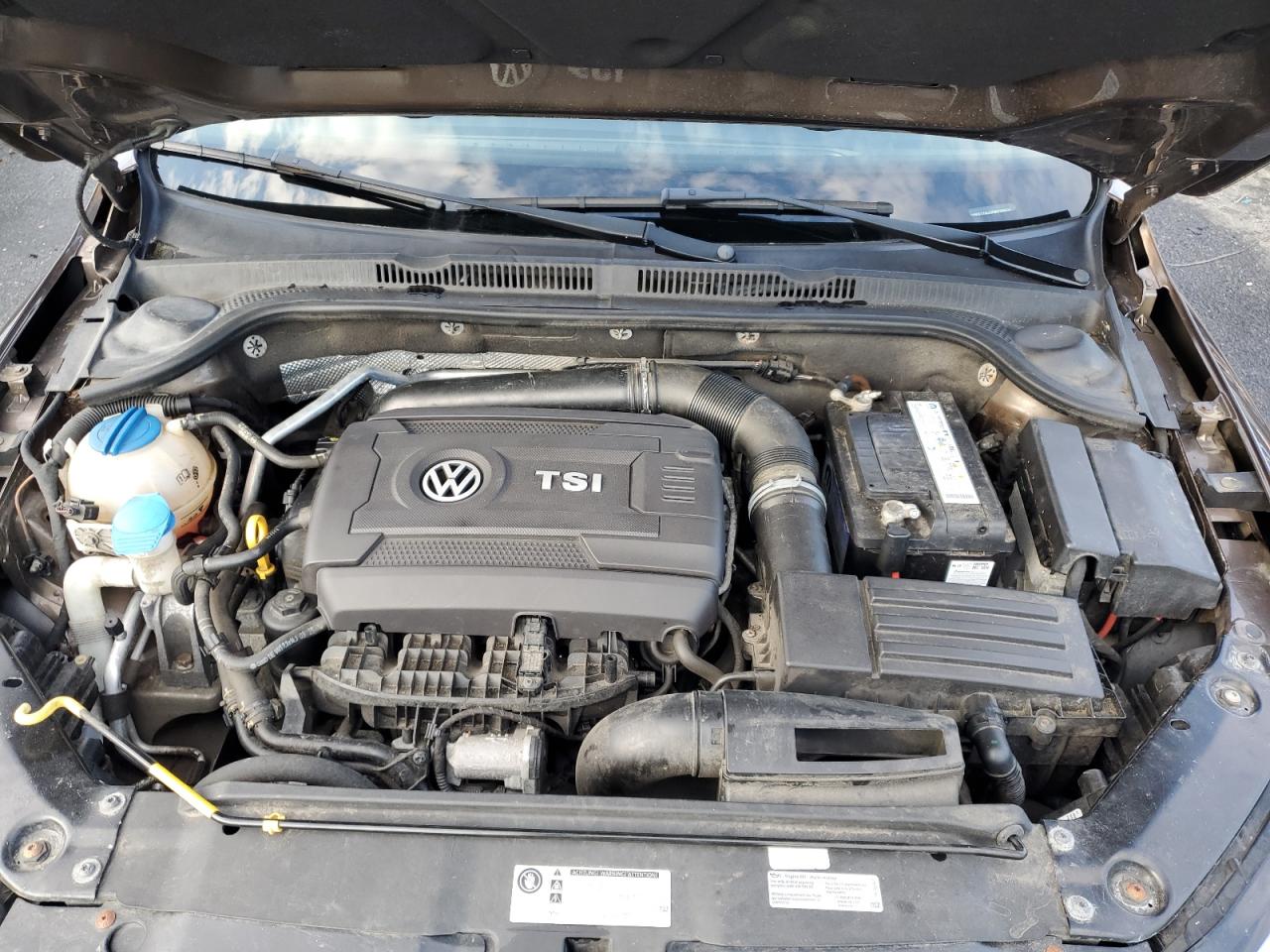 2015 Volkswagen Jetta VIN 3VWD17AJ3FM229404 Copart auction photo, all over damage thumbnail 11