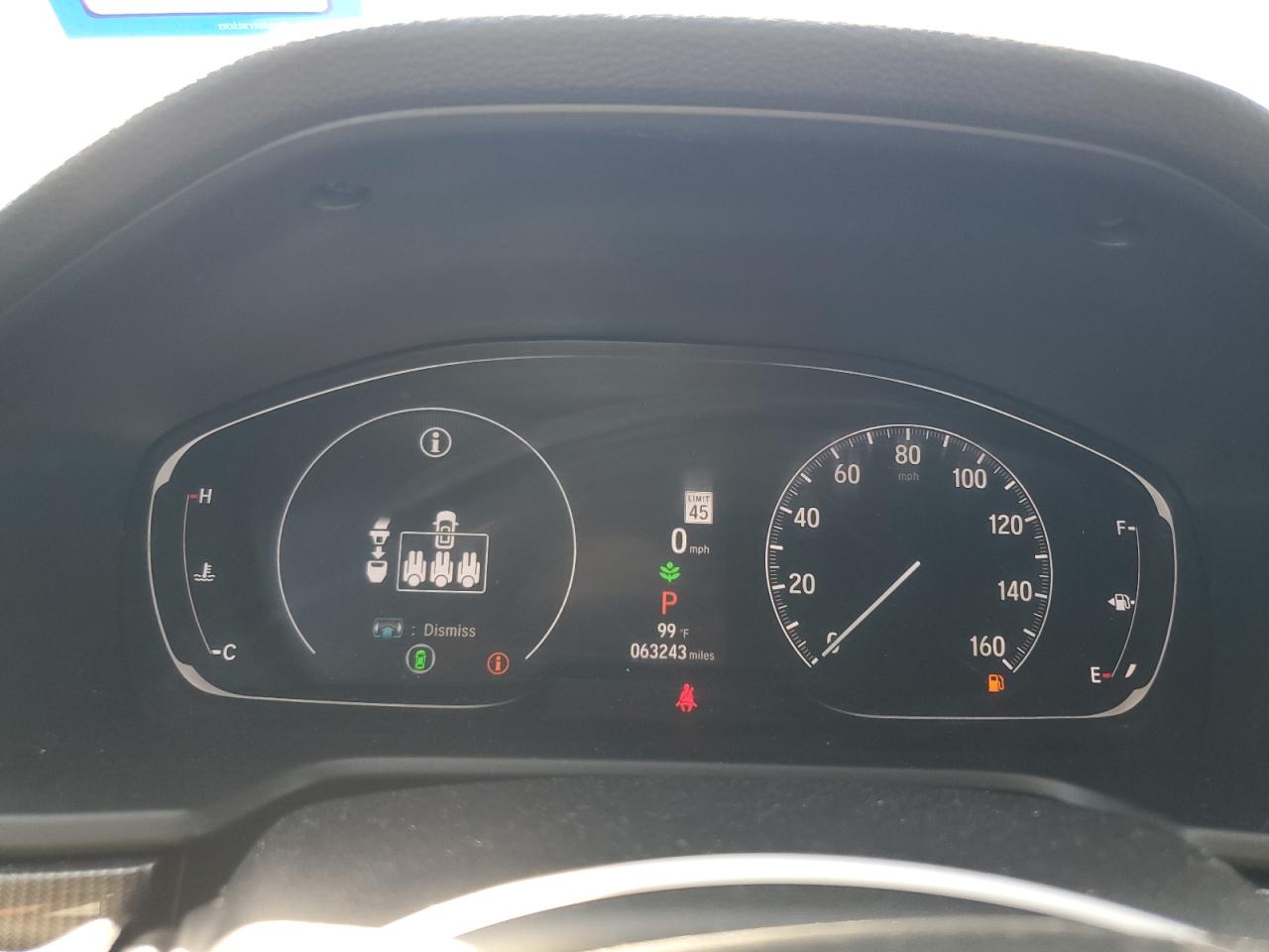 2021 Honda Accord VIN 1HGCV1F33MA087271 Copart auction photo, front end / rear end damage thumbnail 9