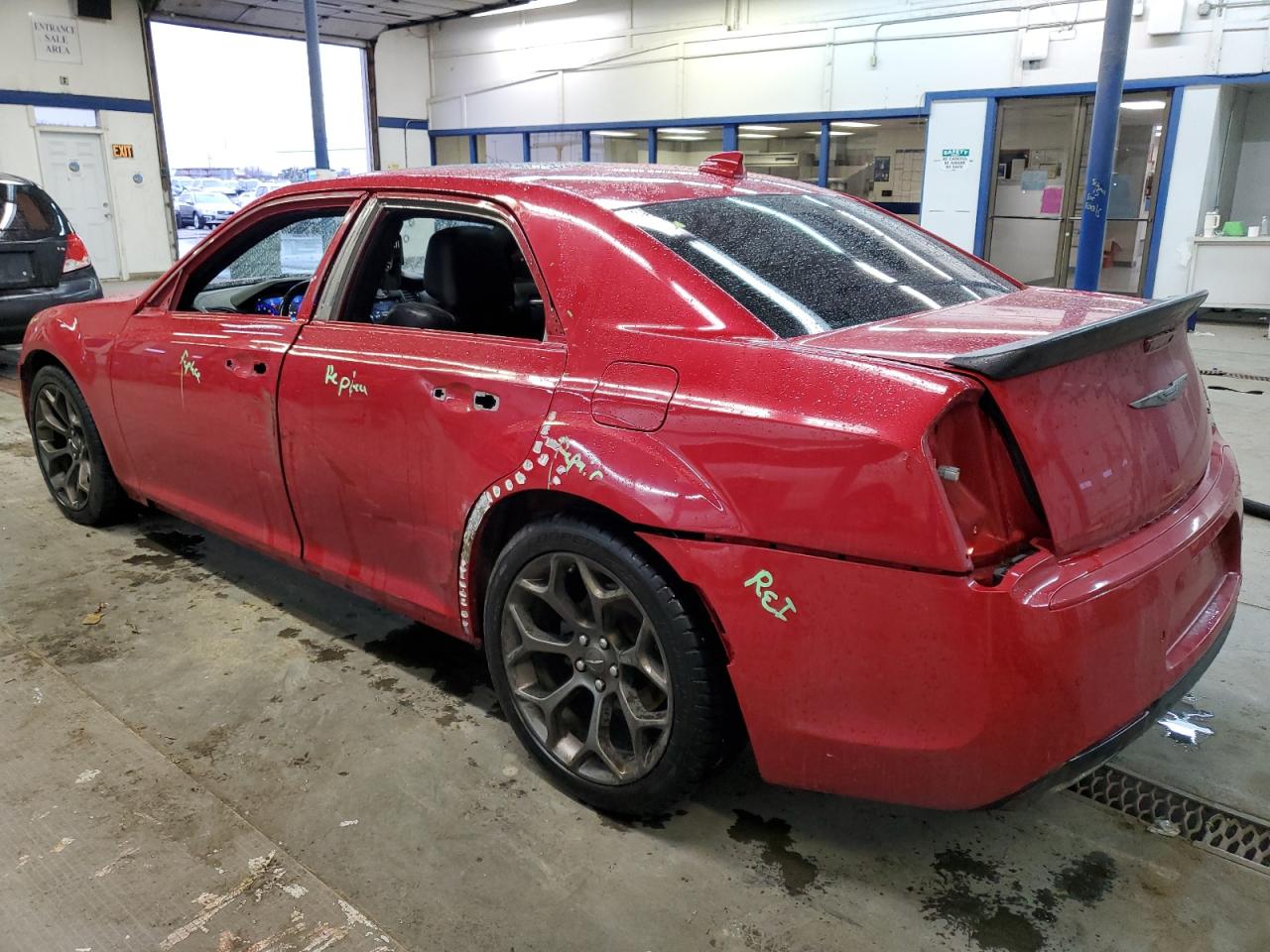 2016 Chrysler 300 VIN 2C3CCABG3GH273528 Copart auction photo, all over damage thumbnail 2