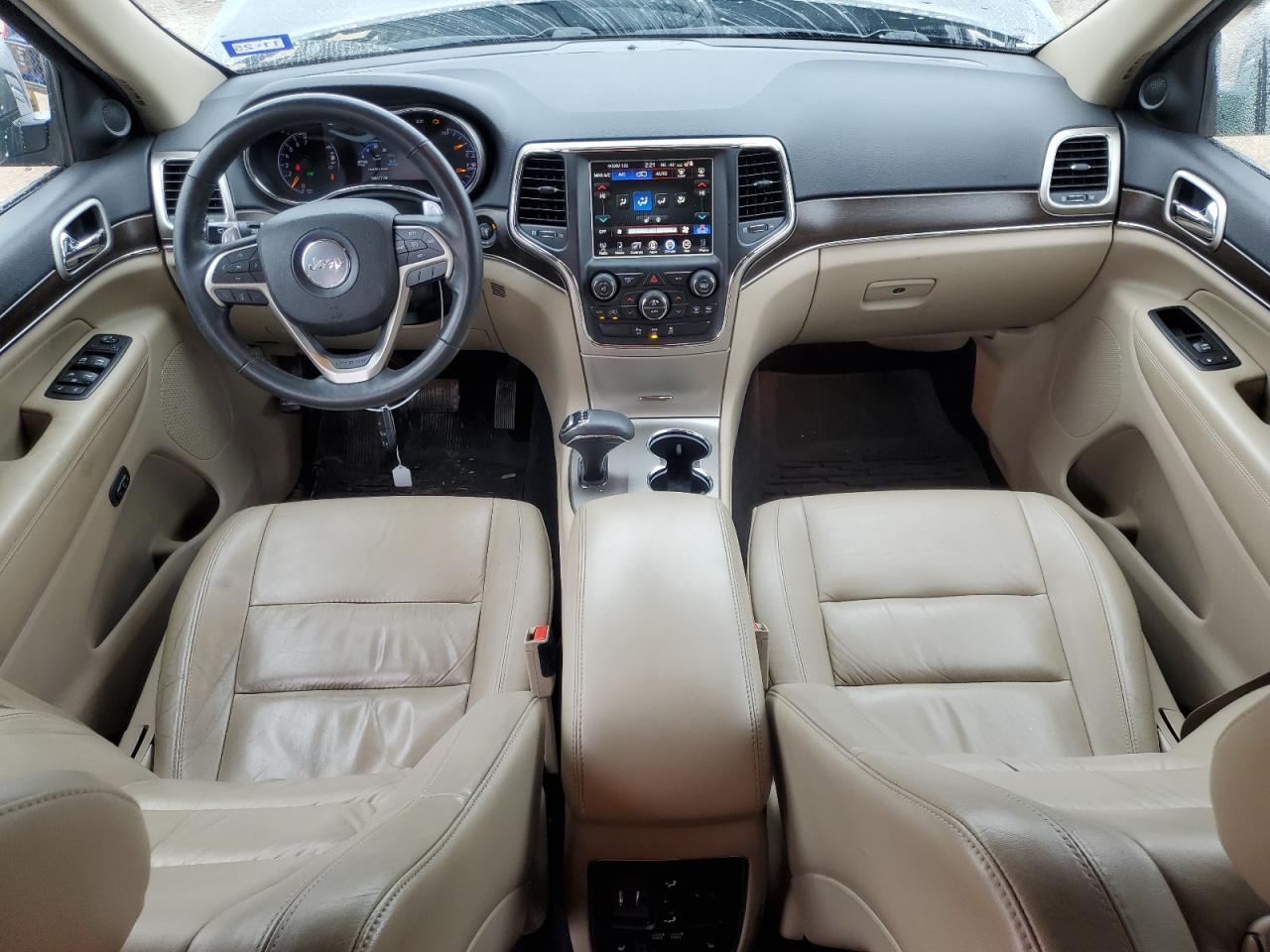 2015 Jeep Grand Cherokee VIN 1C4RJFBGXFC608018 Copart auction photo, front end / minor dent/scratches damage thumbnail 8