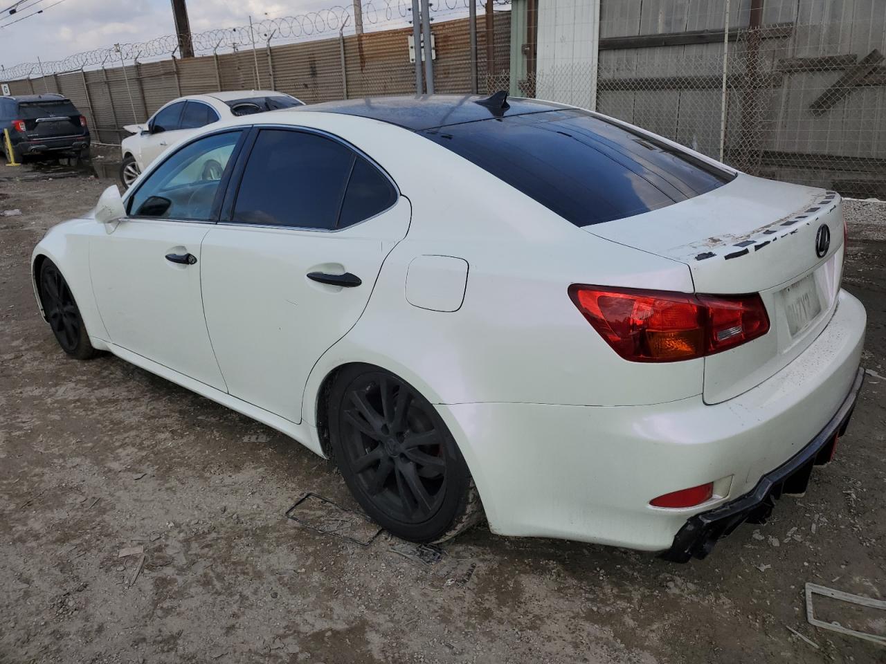 2008 Lexus IS VIN JTHBK262385066109 Copart auction photo, rear end damage thumbnail 2