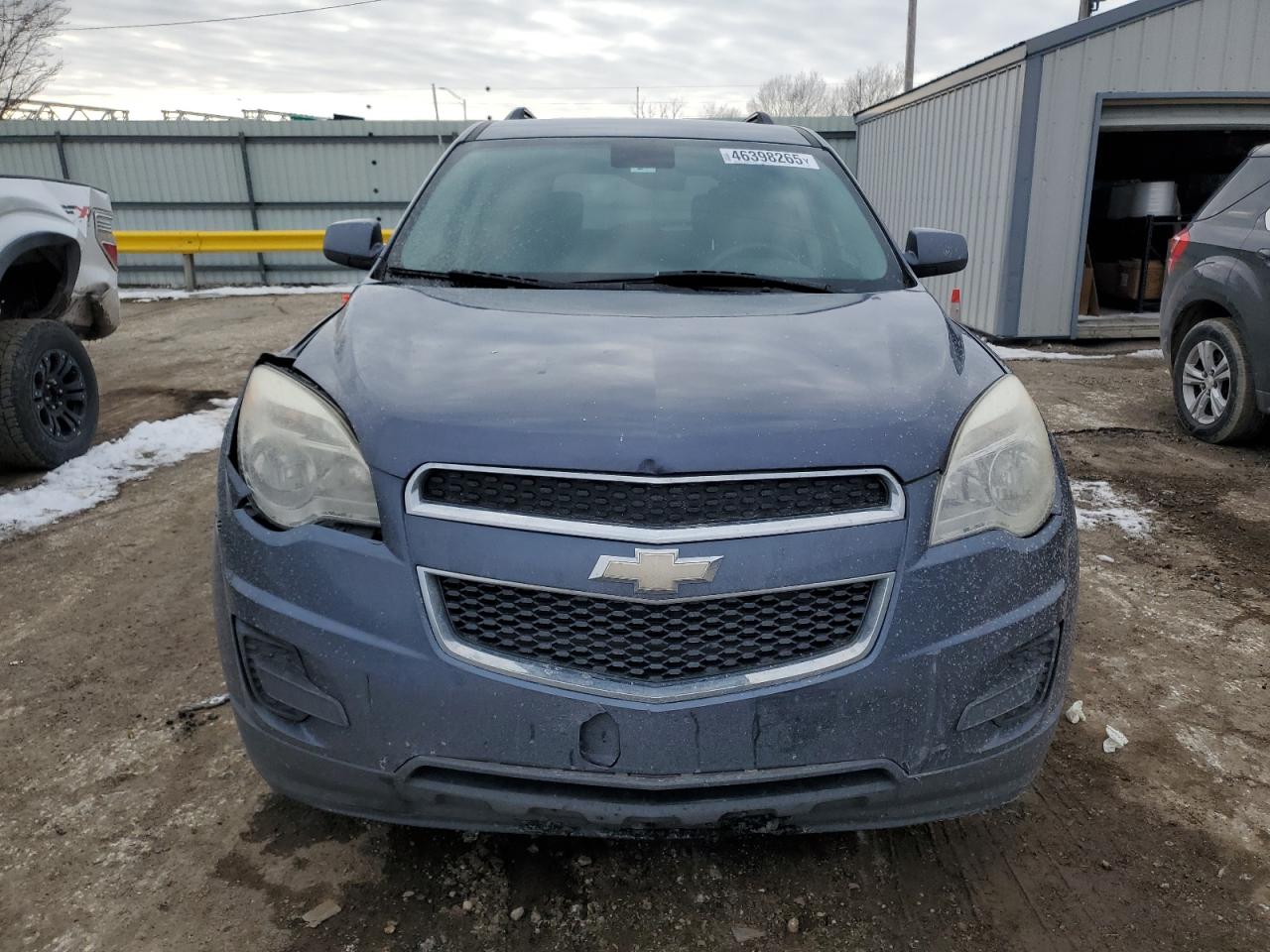 2013 Chevrolet Equinox VIN 2GNALDEK9D6145846 Copart auction photo, front end / side damage thumbnail 5