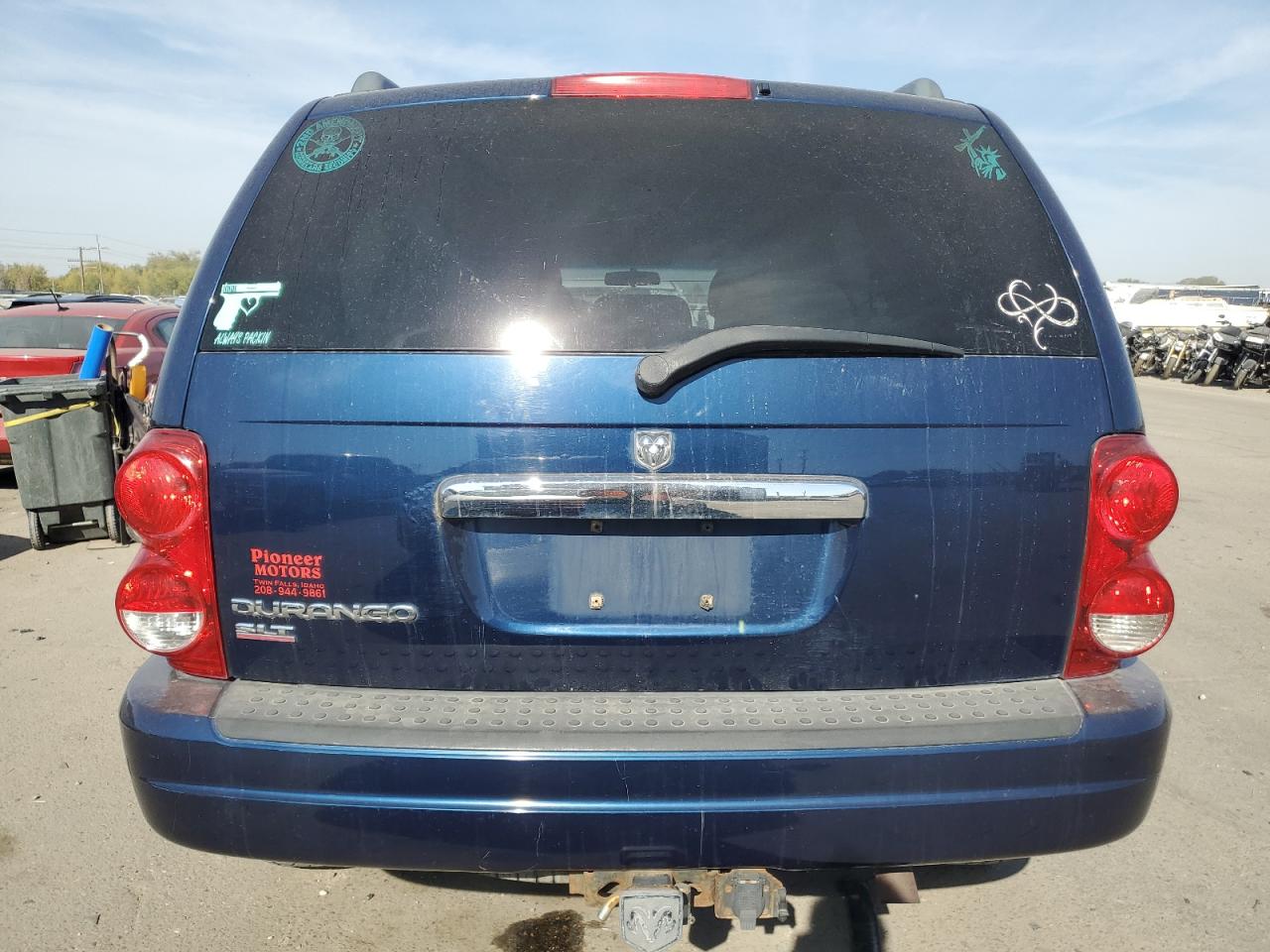 2005 Dodge Durango VIN 1D4HB48N65F579345 Copart auction photo, side damage thumbnail 6