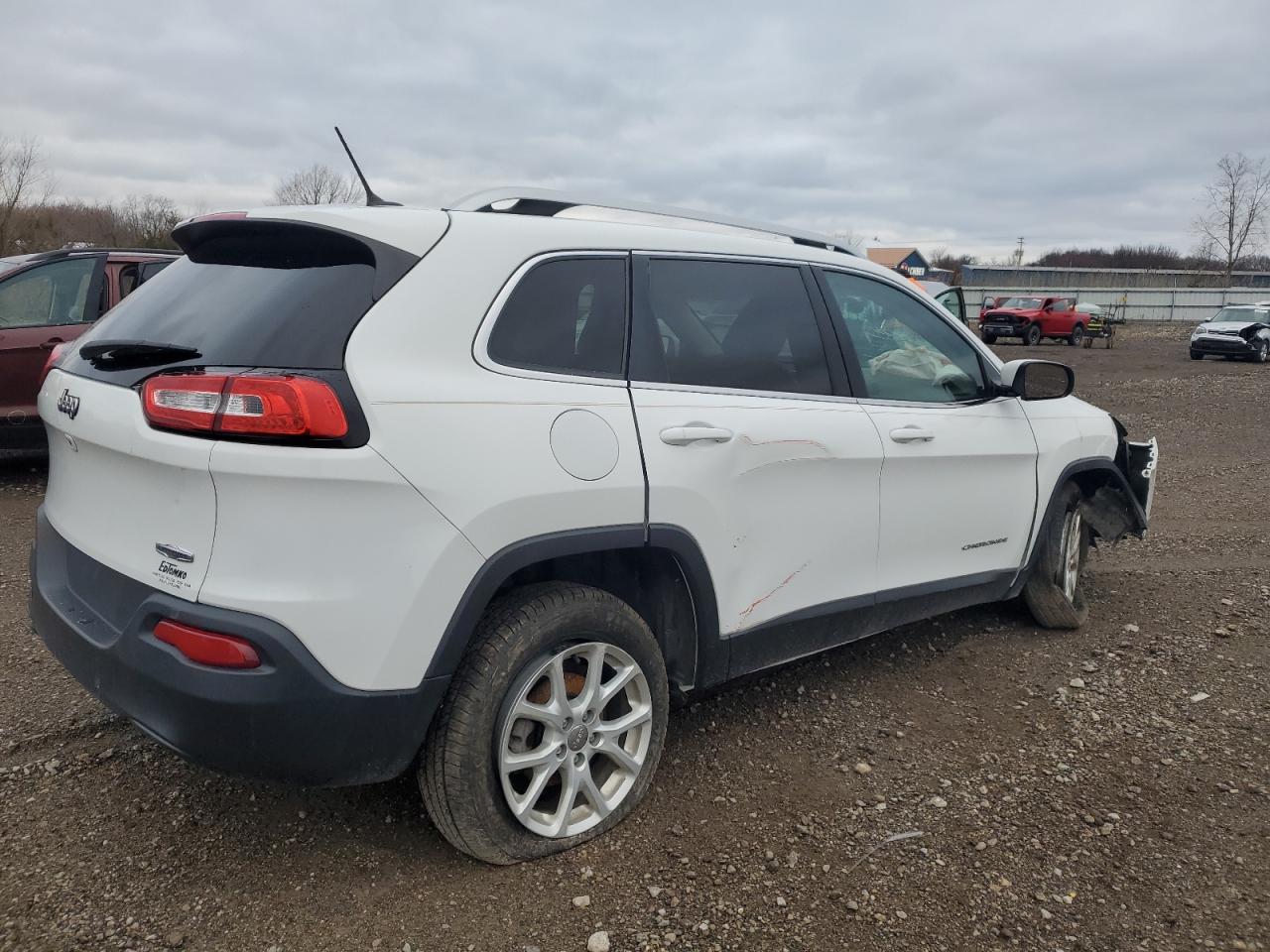 2016 Jeep Grand Cherokee VIN 1C4PJLCB9GW275402 Copart auction photo, front end / side damage thumbnail 3