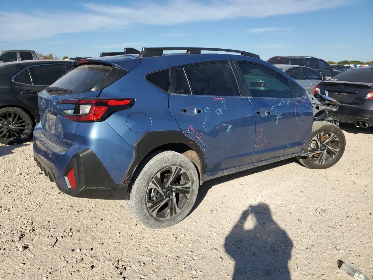 2024 Subaru XV VIN JF2GUADC2RH256315 Copart auction photo, all over damage thumbnail 3
