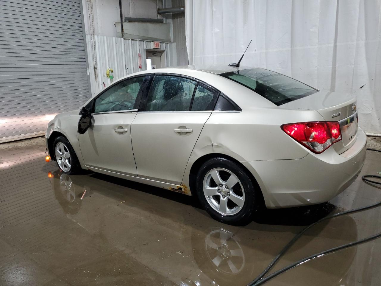 2014 Chevrolet Cruze VIN 1G1PC5SB2E7411618 Copart auction photo, side / front end damage thumbnail 2