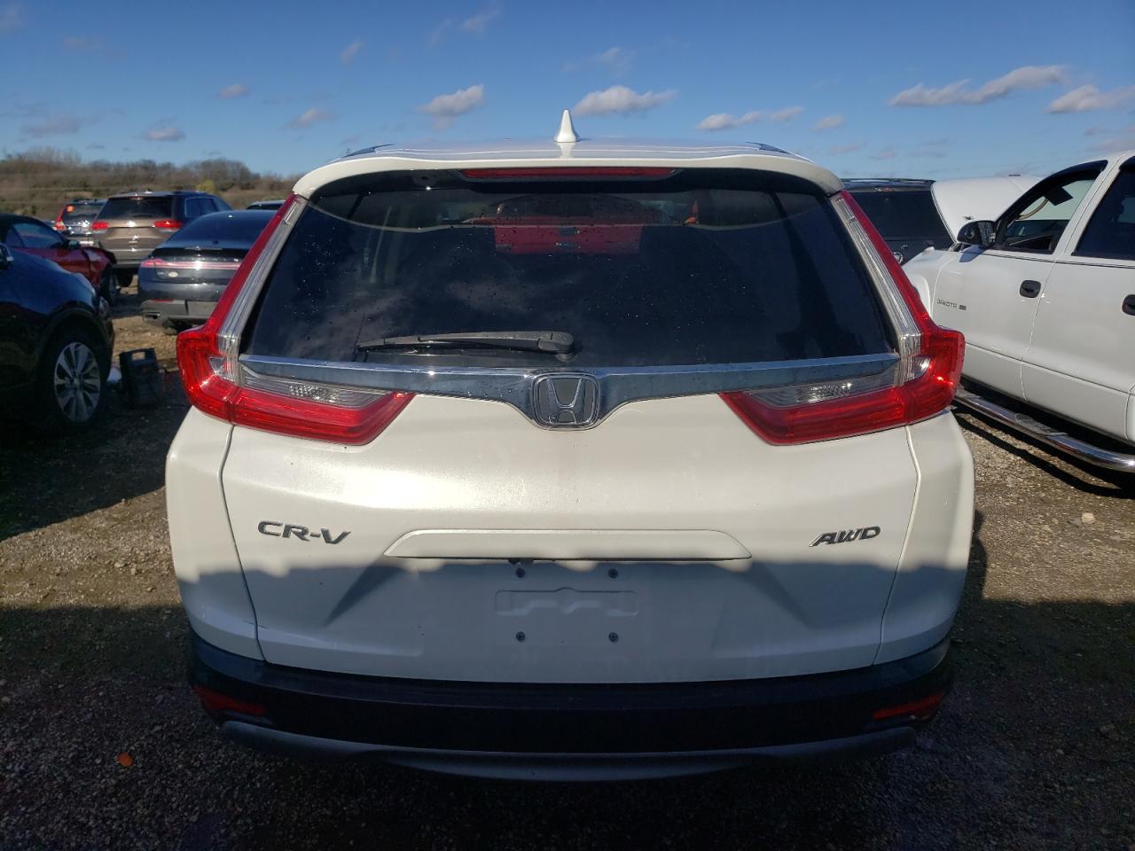2019 Honda CR-V VIN 5J6RW2H80KL025553 Copart auction photo, vandalism / minor dent/scratches damage thumbnail 6