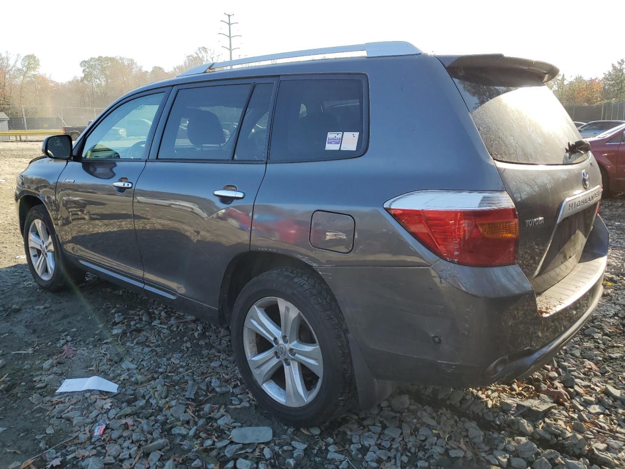 2010 Toyota Highlander VIN JTEDK3EH8A2163475 Copart auction photo, front end / side damage thumbnail 2