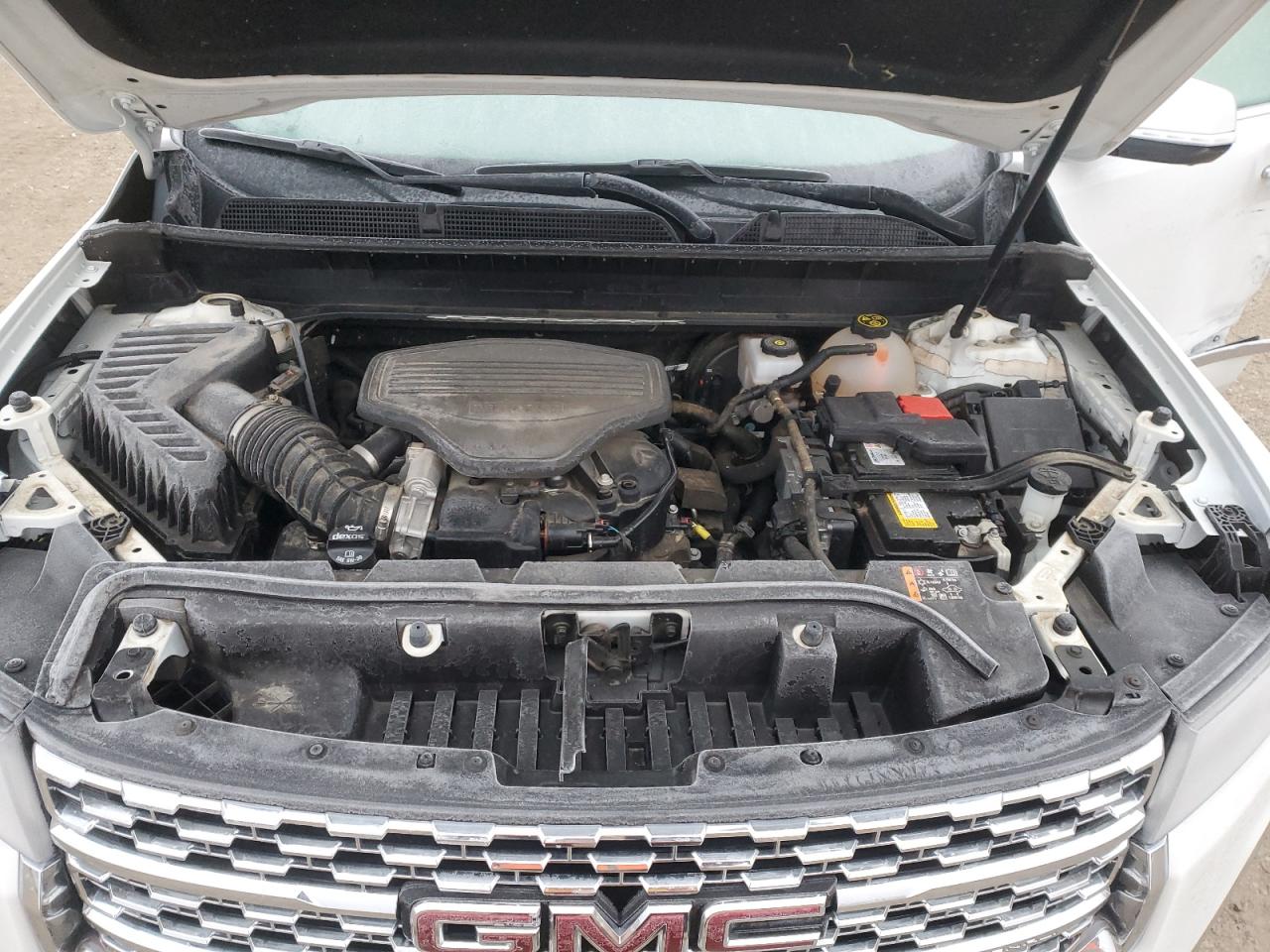 2022 GMC Acadia VIN 1GKKNXLS4NZ123212 Copart auction photo, side damage thumbnail 12