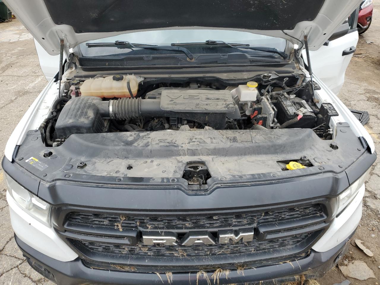 2020 RAM 1500 VIN 1C6RRFCG5LN264953 Copart auction photo, all over damage thumbnail 12