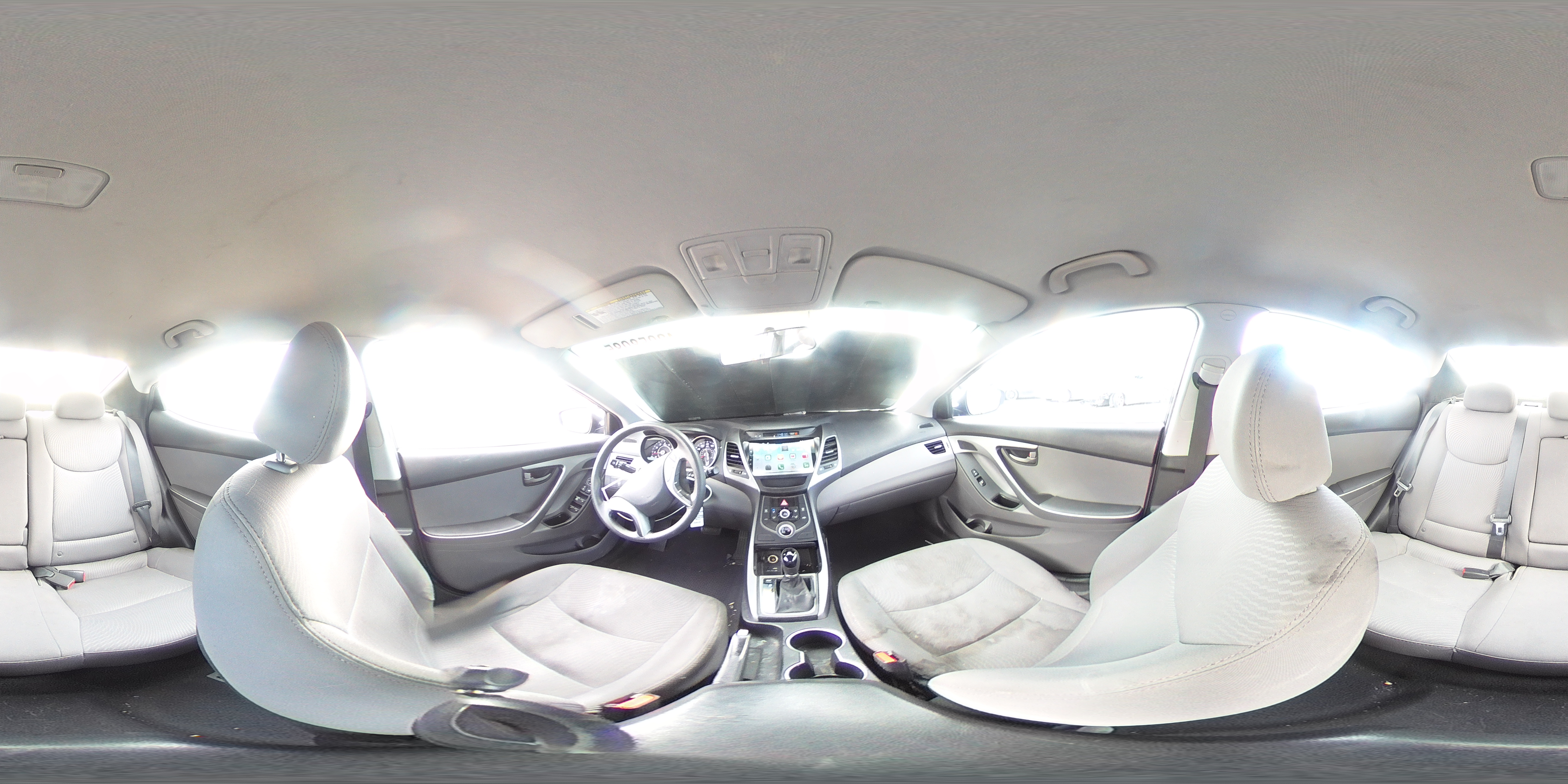 2016 Hyundai Elantra VIN 5NPDH4AE9GH728215 Copart auction photo, front end damage thumbnail 13