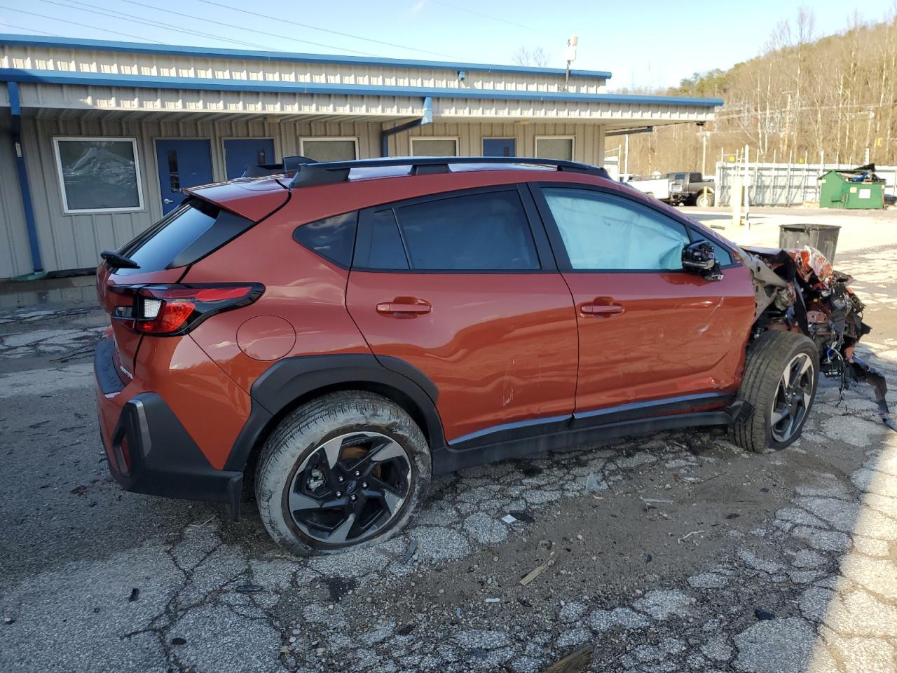 2024 Subaru XV VIN 4S4GUHM64R3826650 Copart auction photo, rollover damage thumbnail 3