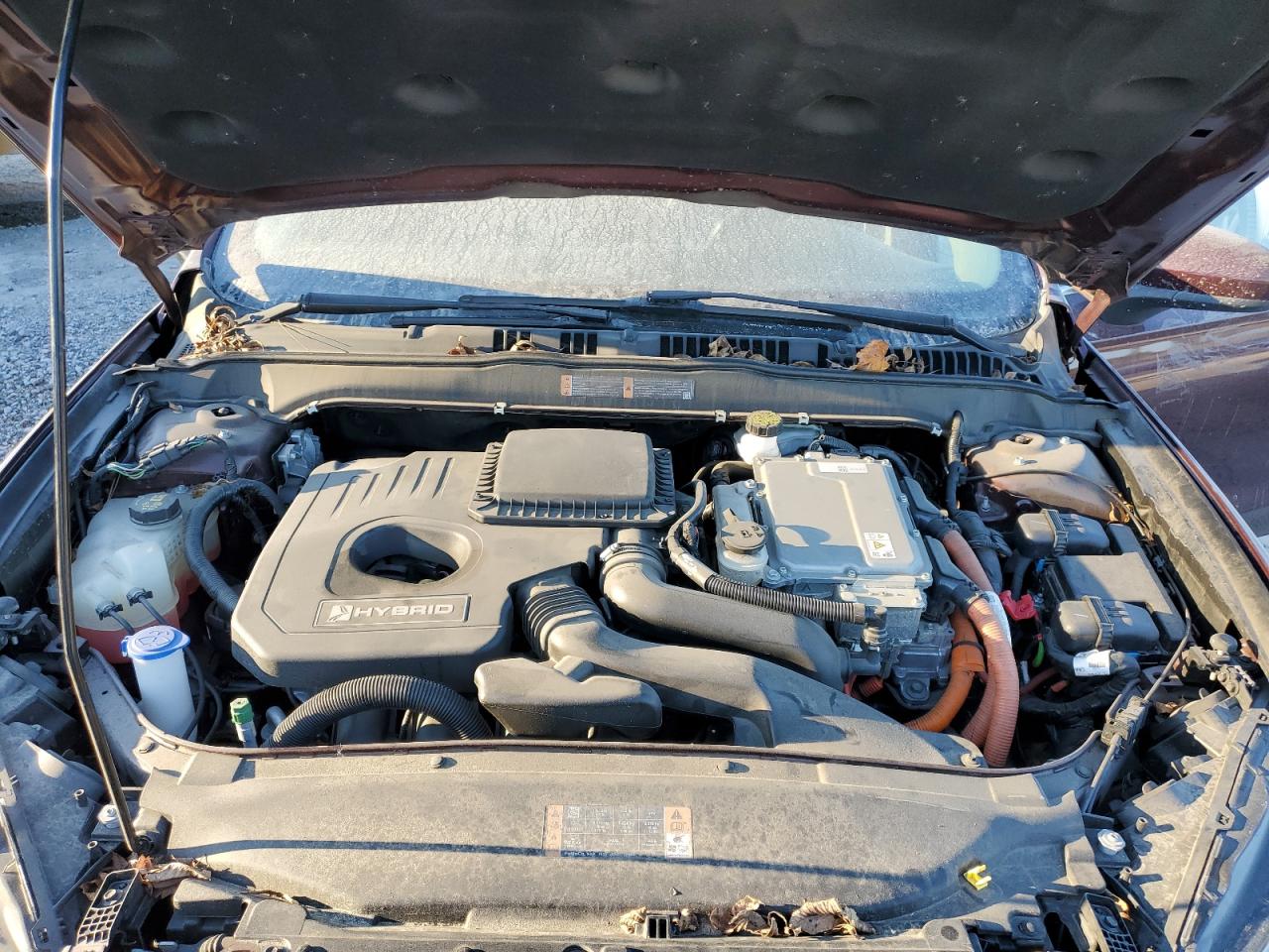 2018 Ford Fusion VIN 3FA6P0LU9JR165377 Copart auction photo, all over damage thumbnail 11