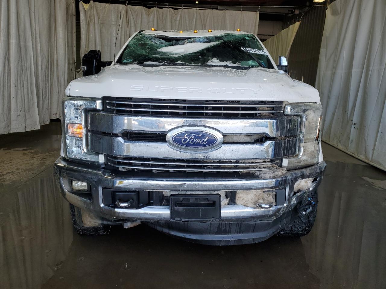 2017 Ford F350 VIN 1FT8W3BT8HEC29180 Copart auction photo, rollover damage thumbnail 5