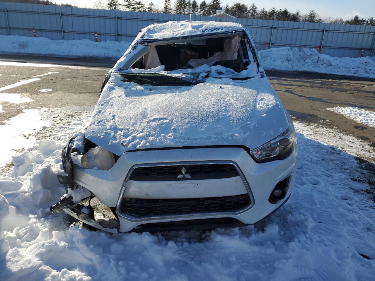 2015 Mitsubishi Outlander VIN 4A4AR3AU2FE059195 Copart auction photo, rollover damage thumbnail 5