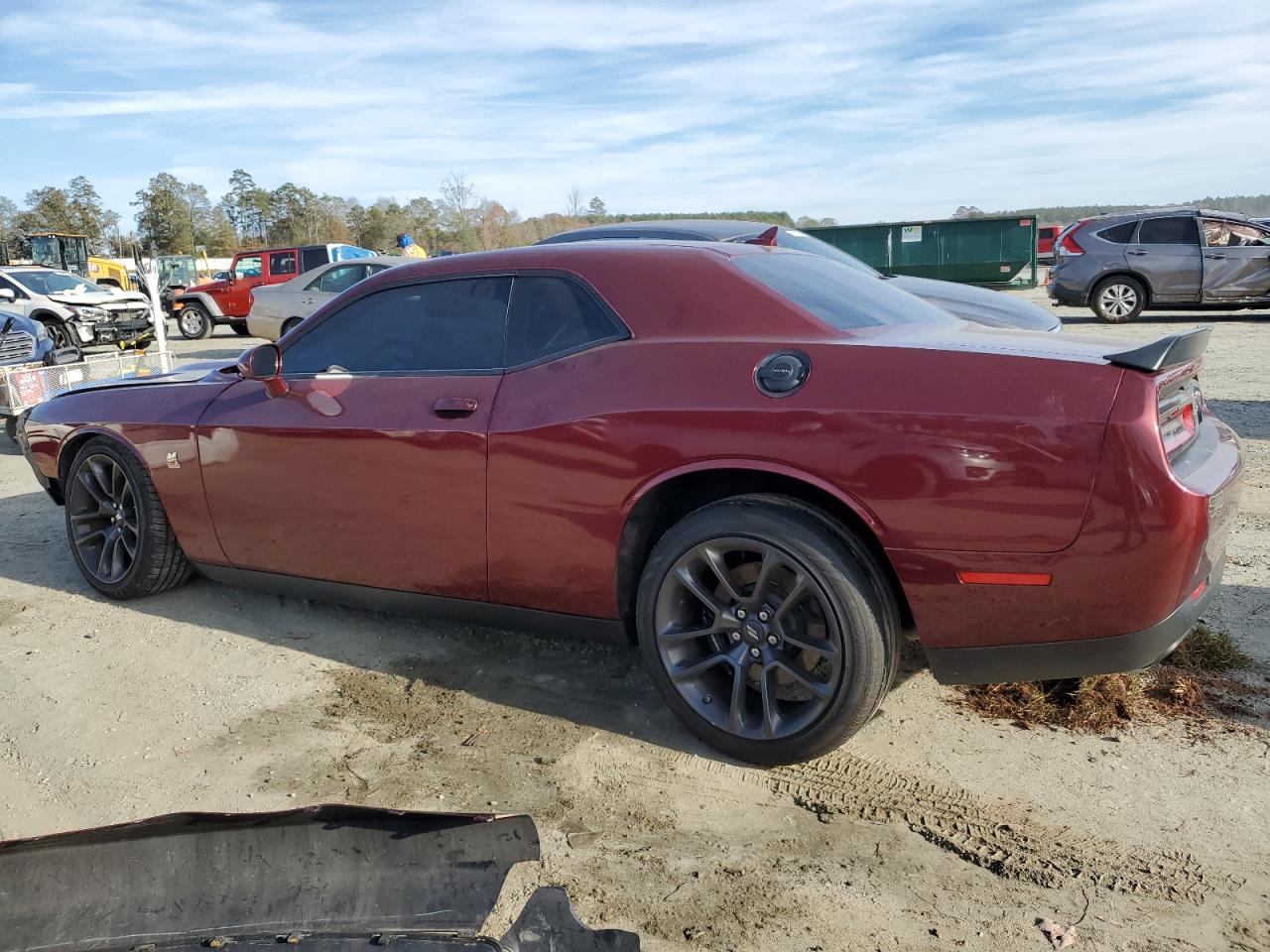 2021 Dodge Challenger VIN 2C3CDZFJ6MH638085 Copart auction photo, front end / undercarriage damage thumbnail 2