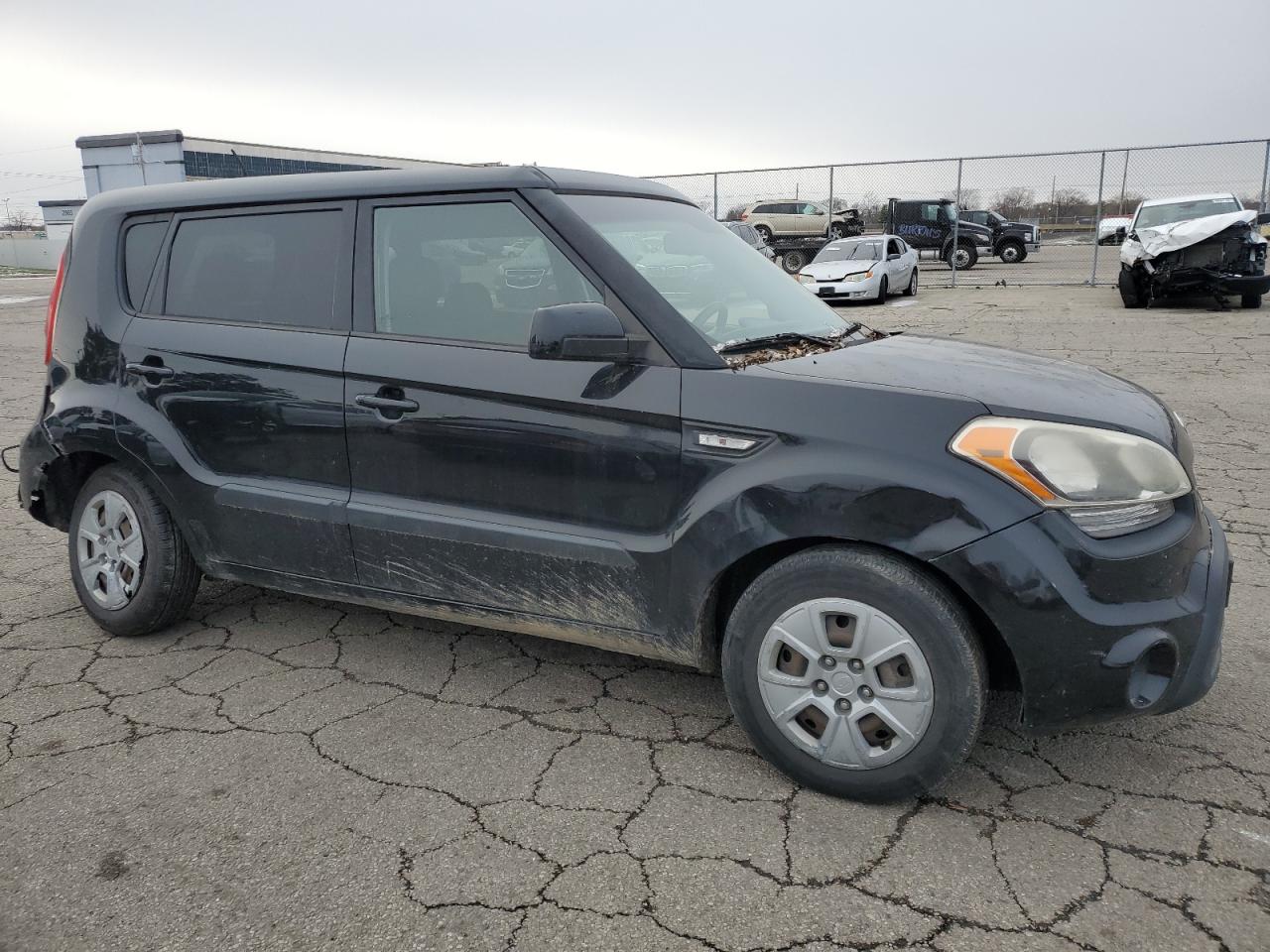 2012 KIA Soul VIN KNDJT2A57C7746653 Copart auction photo, all over / undercarriage damage thumbnail 4