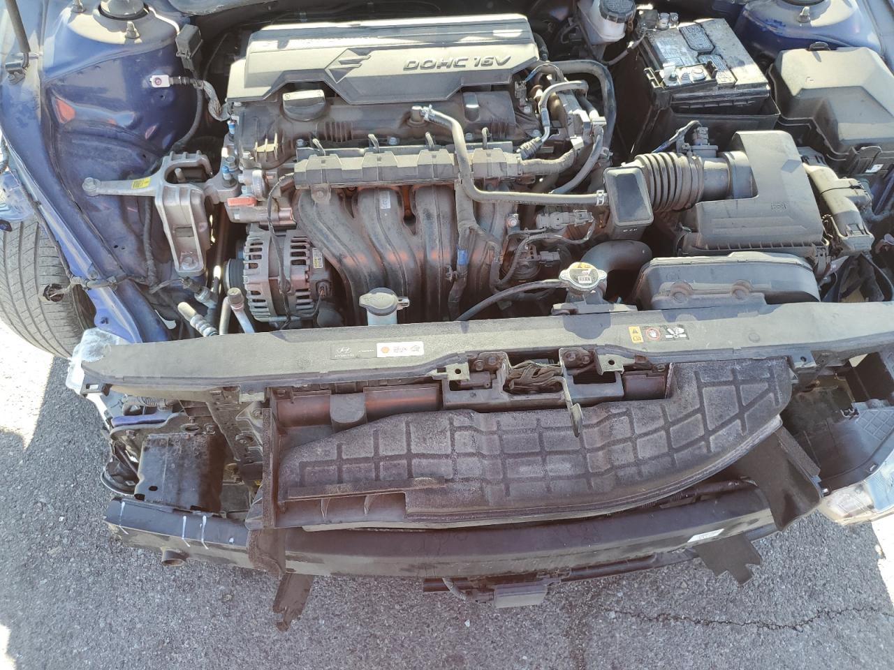 2023 Hyundai Elantra VIN KMHLS4AG3PU496730 Copart auction photo, front end damage thumbnail 12