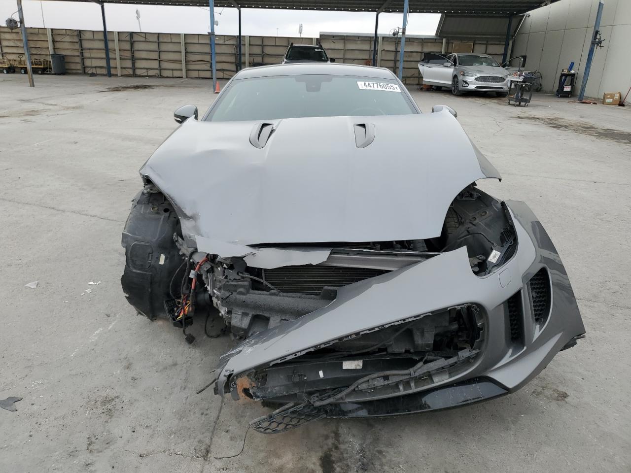 2016 Jaguar F-Type VIN SAJWA6BU5G8K32360 Copart auction photo, front end damage thumbnail 5