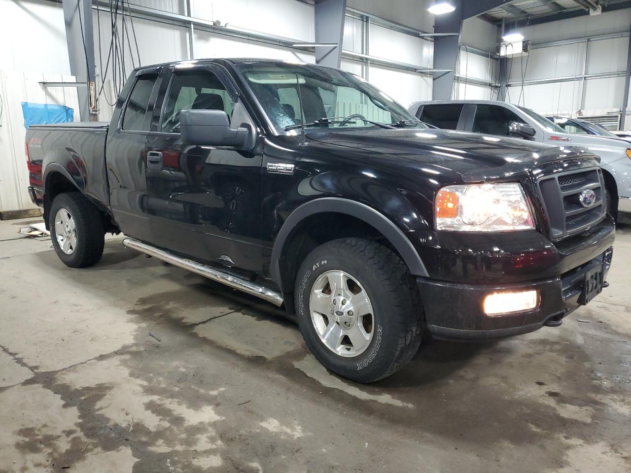 2004 Ford F-150 VIN 1FTPX14564NC51491 Copart auction photo, side / undercarriage damage thumbnail 4