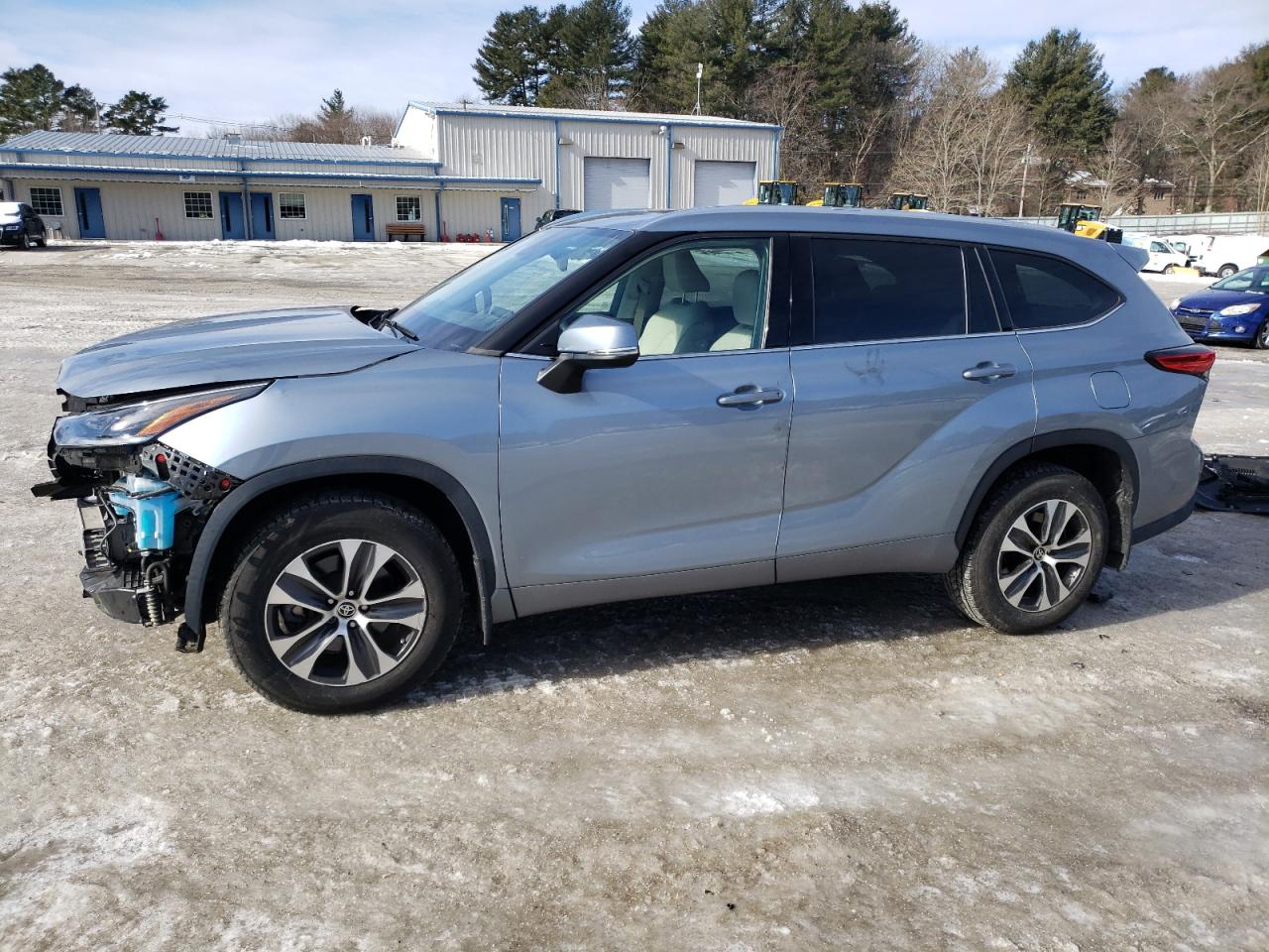 2021 Toyota Highlander VIN 5TDGZRBH4MS144021