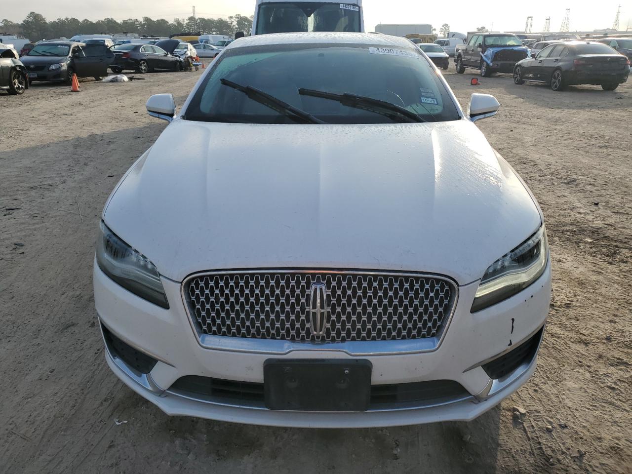 2017 Lincoln MKZ VIN 3LN6L5C98HR642336 Copart auction photo, rear end / front end damage thumbnail 5