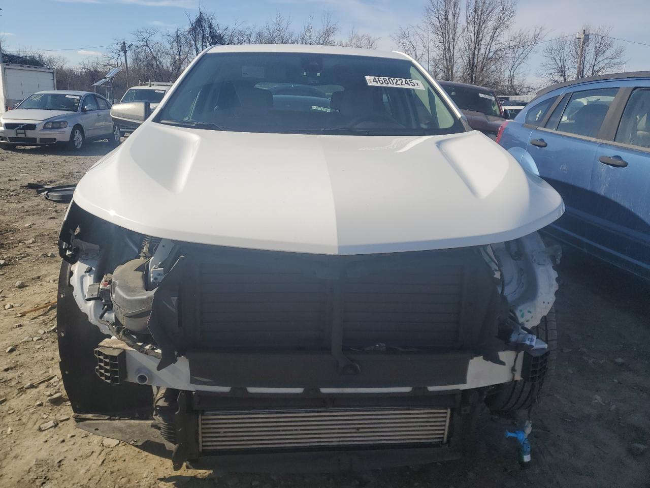 2020 Chevrolet Equinox VIN 3GNAXHEV3LS698028 Copart auction photo, front end / minor dent/scratches damage thumbnail 5