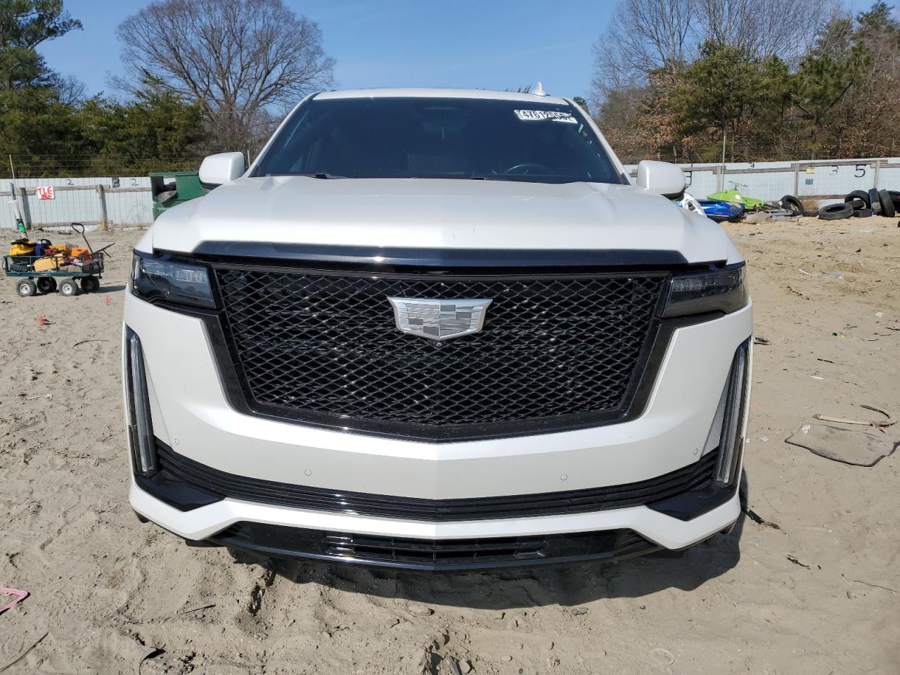 2021 Cadillac Escalade VIN 1GYS4NKL3MR442025 Copart auction photo, mechanical / side damage thumbnail 5