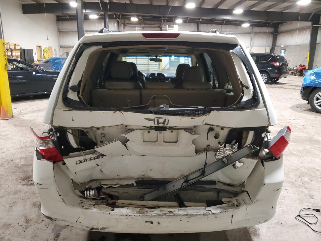 2006 Honda Odyssey VIN 5FNRL38796B009467 Copart auction photo, rear end damage thumbnail 6