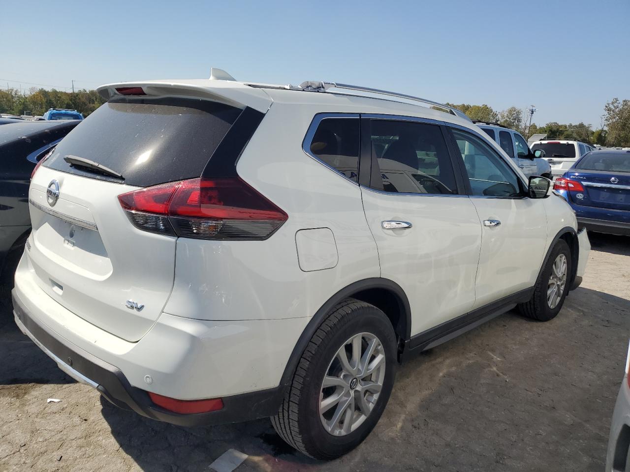 2020 Nissan Rogue VIN KNMAT2MT9LP524139 Copart auction photo, front end damage thumbnail 3