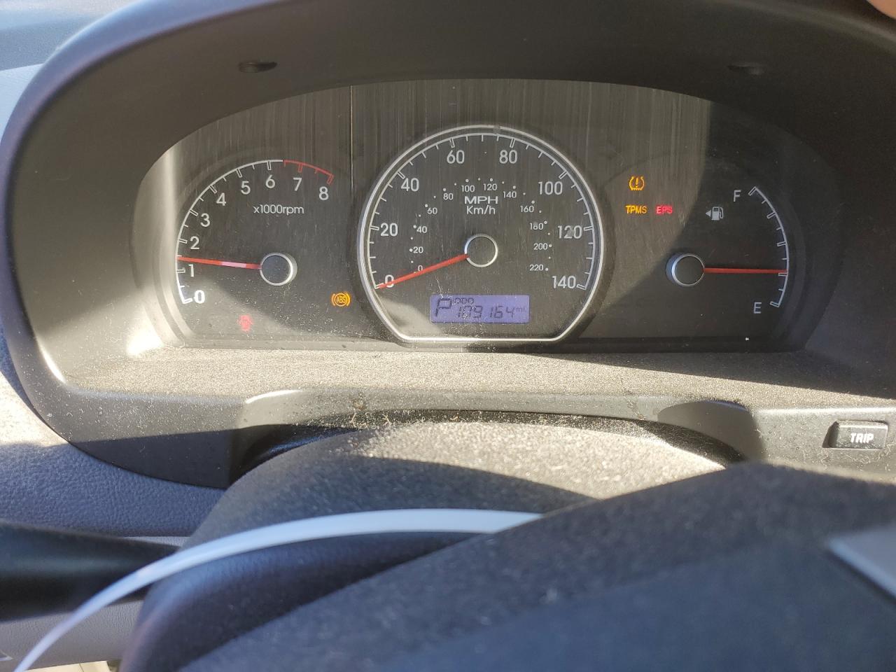 2010 Hyundai Elantra VIN KMHDU4AD7AU955396 Copart auction photo, rear end / front end damage thumbnail 9