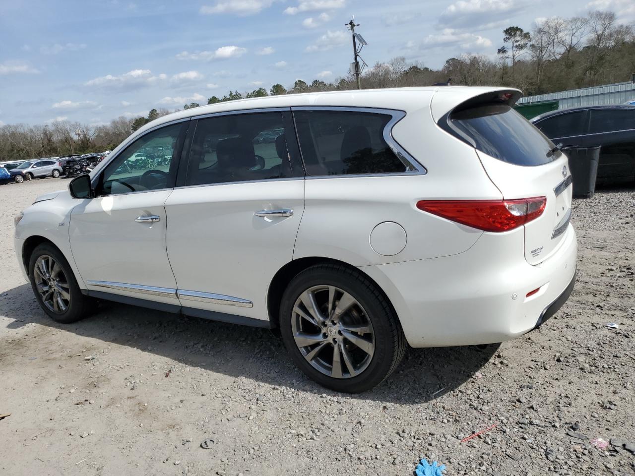 2014 Infiniti QX60 VIN 5N1AL0MM9EC504136 Copart auction photo, front end / minor dent/scratches damage thumbnail 2