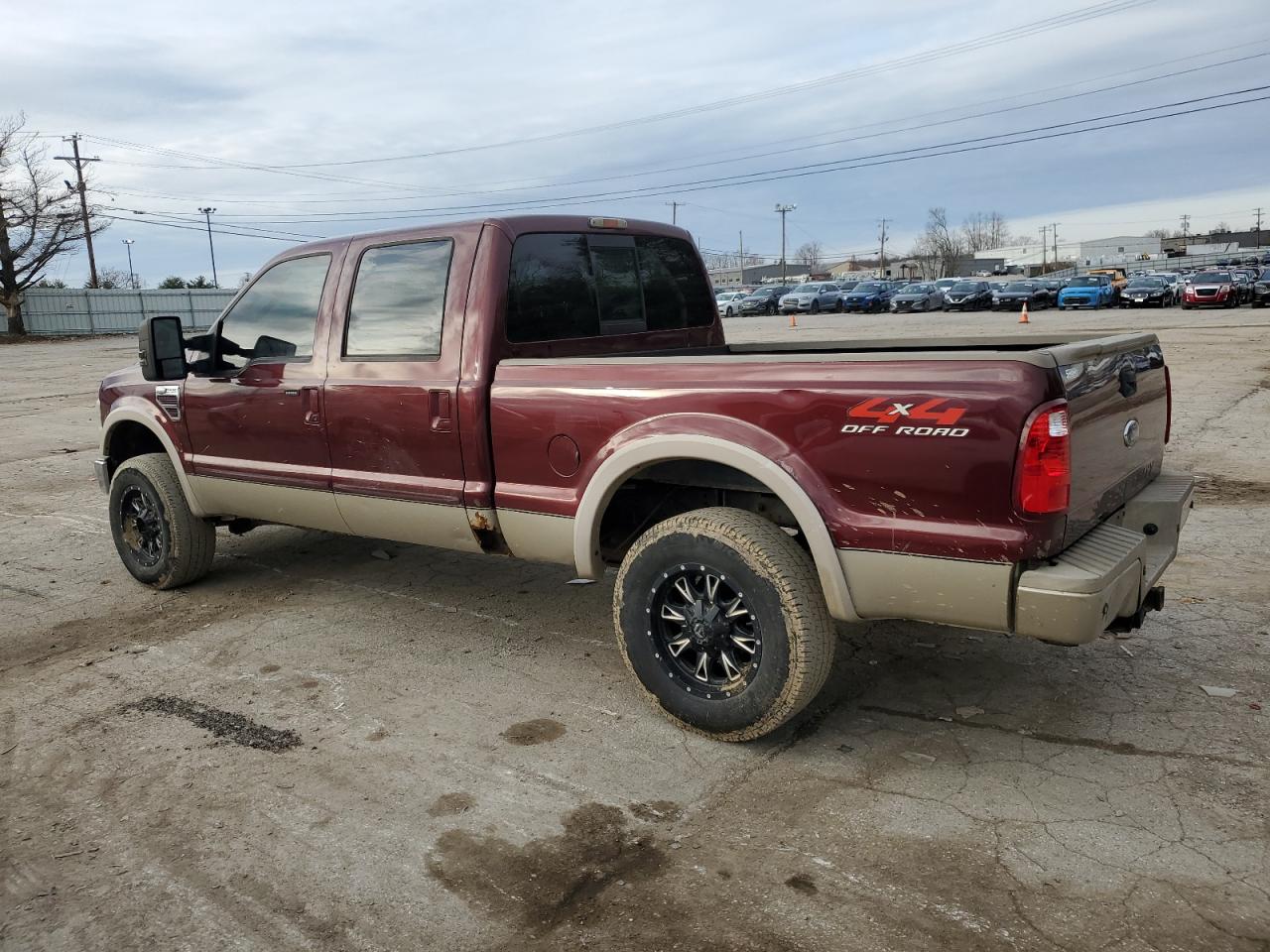 2009 Ford F250 VIN 1FTSW21R69EA82252 Copart auction photo, water/flood damage thumbnail 2