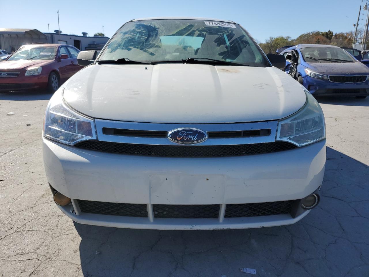 2010 Ford Focus VIN 1FAHP3FN6AW287545 Copart auction photo, burn - engine / side damage thumbnail 5