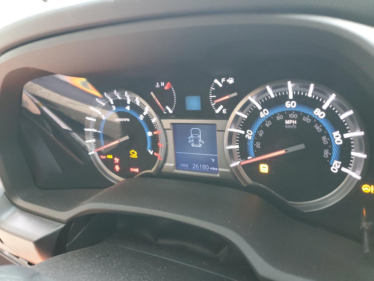 2019 Toyota 4Runner VIN JTEZU5JR8K5191836 Copart auction photo, side / front end damage thumbnail 9