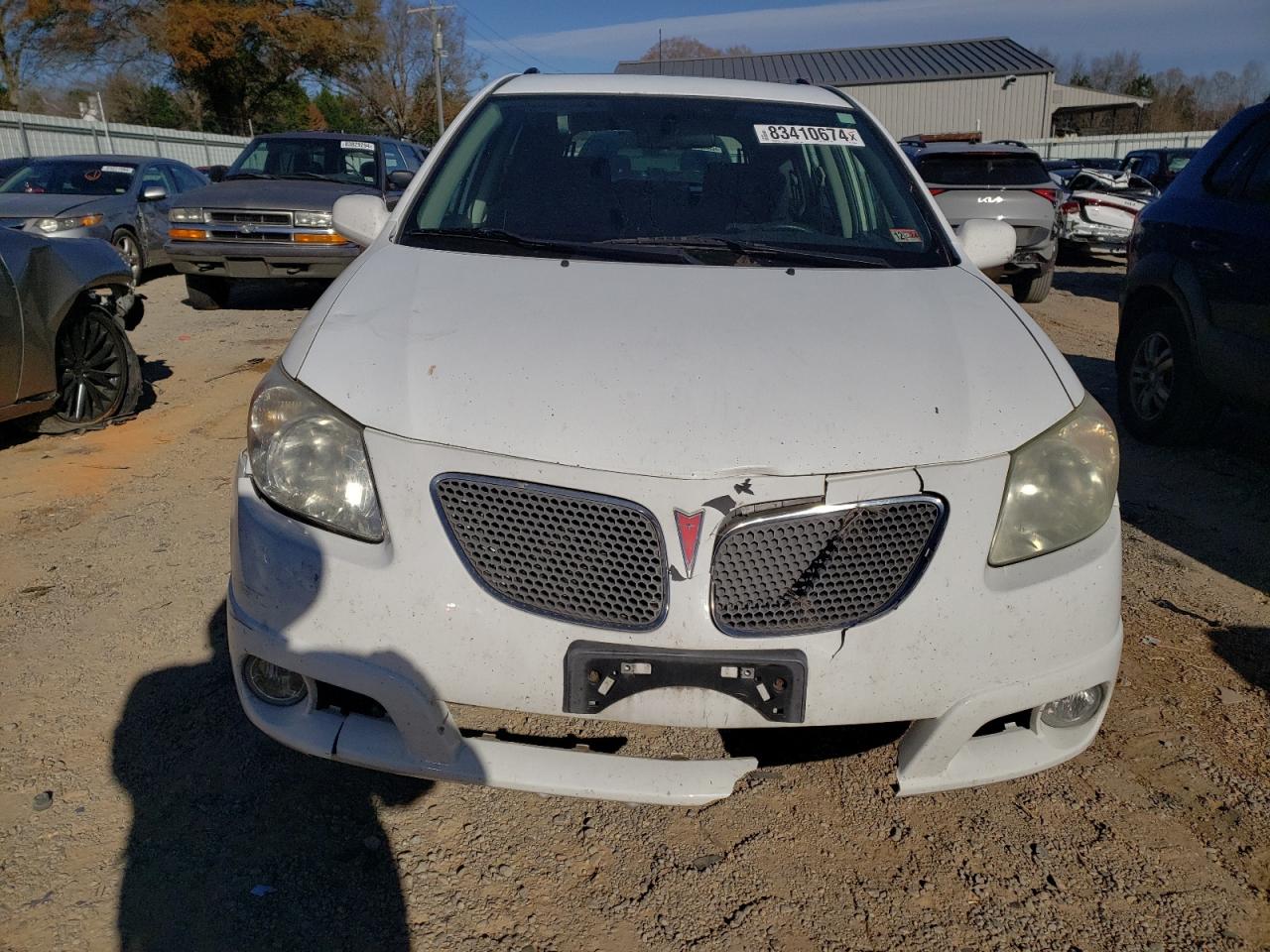 2005 Pontiac Vibe VIN 5Y2SM63895Z423244 Copart auction photo, front end / minor dent/scratches damage thumbnail 5