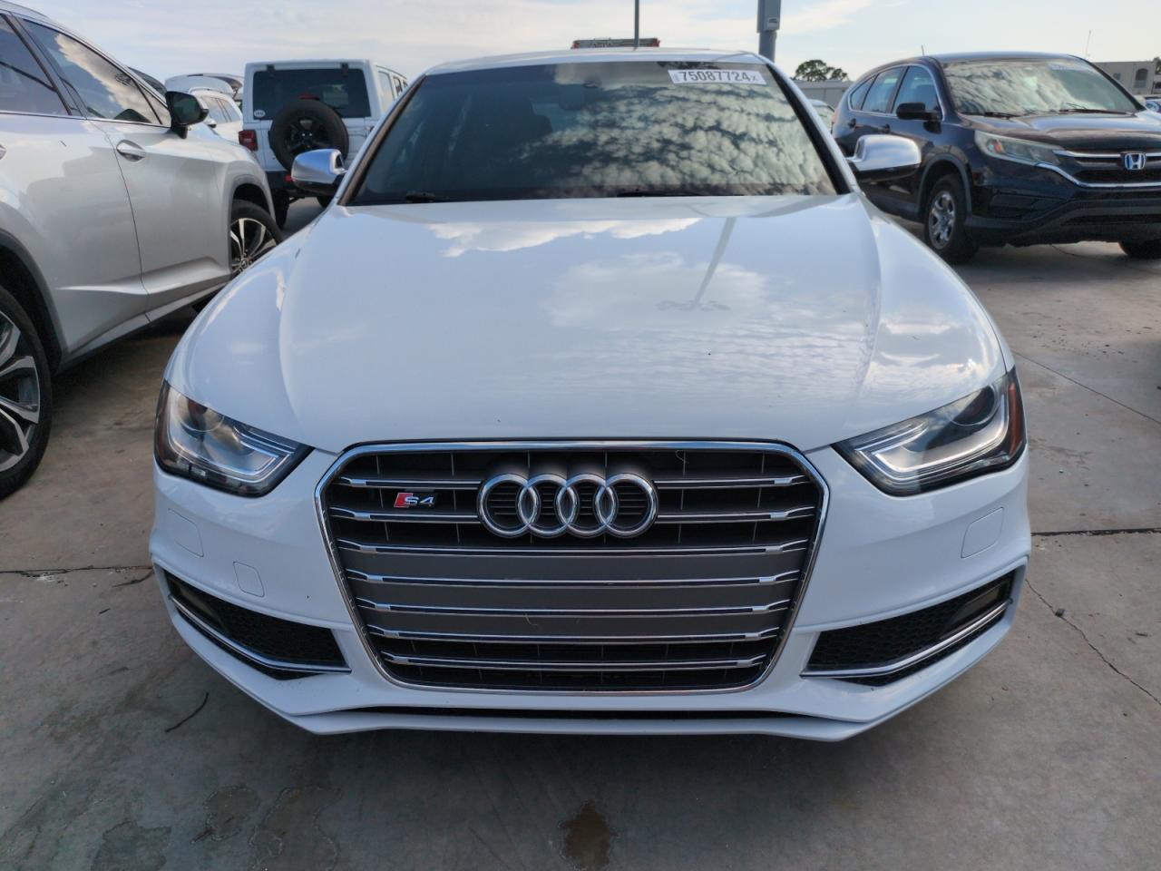 2016 Audi RS4 VIN WAUBGAFL6GA002235 Copart auction photo, water/flood damage thumbnail 5