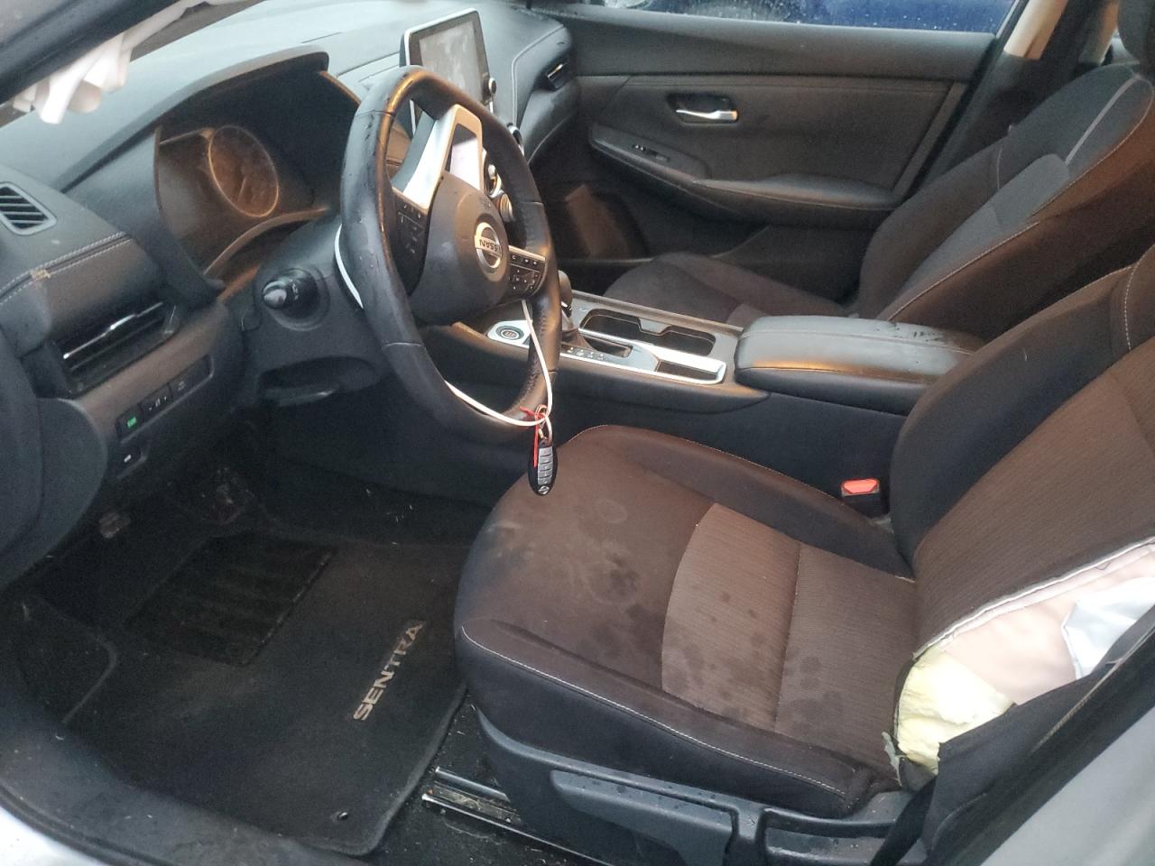 2020 Nissan Sentra VIN 3N1AB8CV8LY266710 Copart auction photo, side / rear end damage thumbnail 7