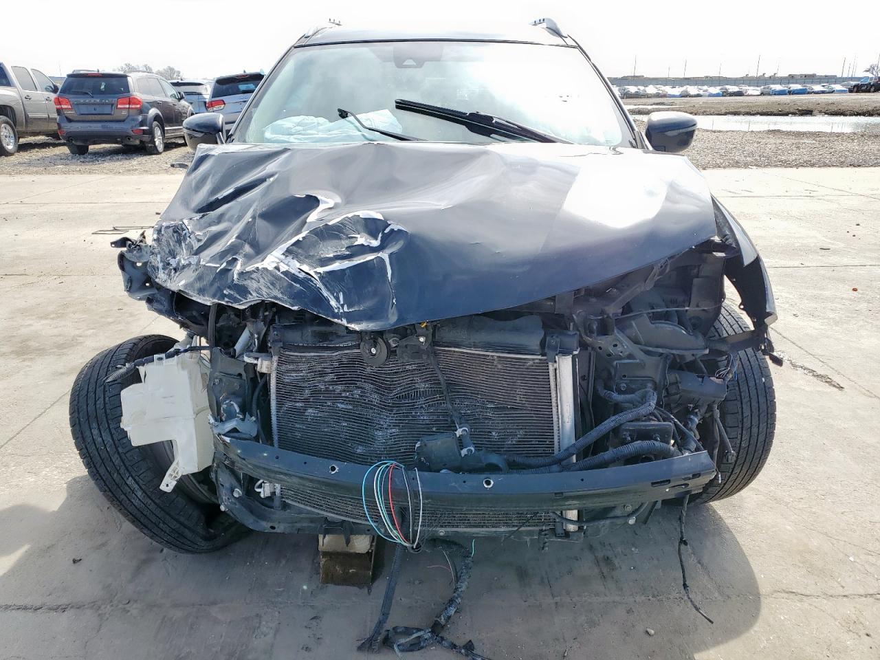 2019 Nissan Rogue VIN KNMAT2MV1KP507271 Copart auction photo, front end damage thumbnail 5