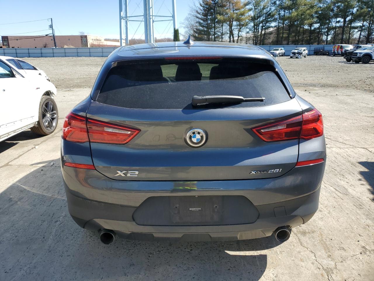 2018 BMW X2 VIN WBXYJ5C30JEF80055 Copart auction photo, side damage thumbnail 6