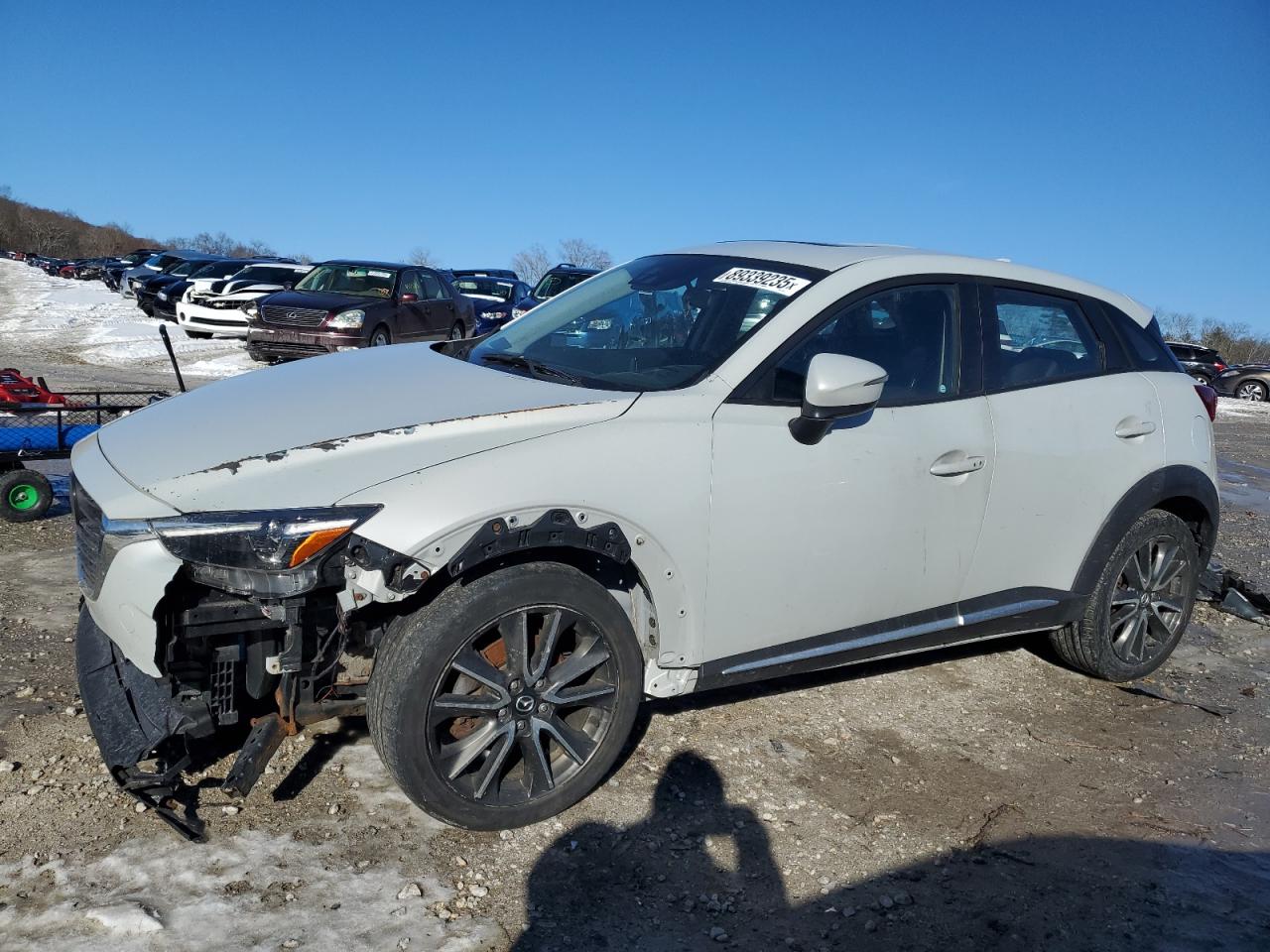 2016 Mazda CX-3 VIN JM1DKBD79G0112692